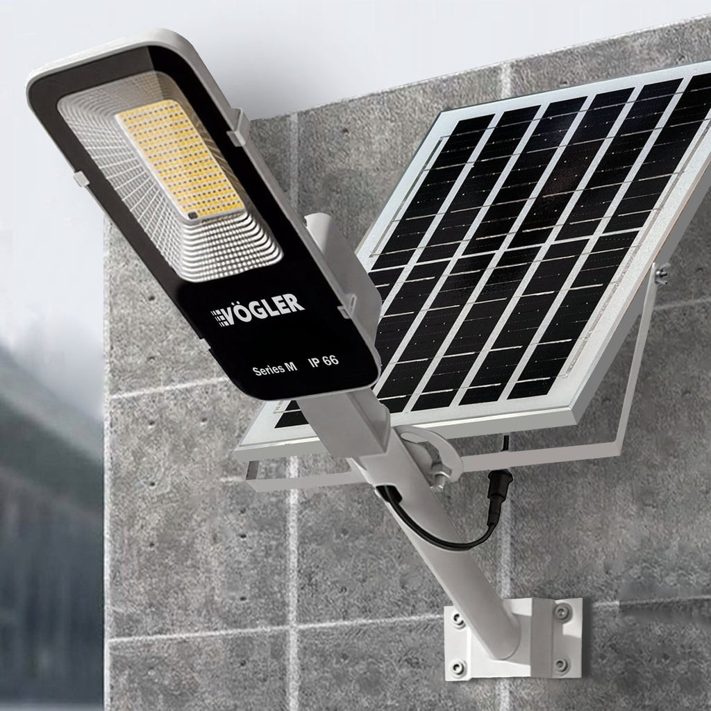 Leistungsstarke 2000W LED Solarlampe mit Dämmerungssensor + Fernbedienung