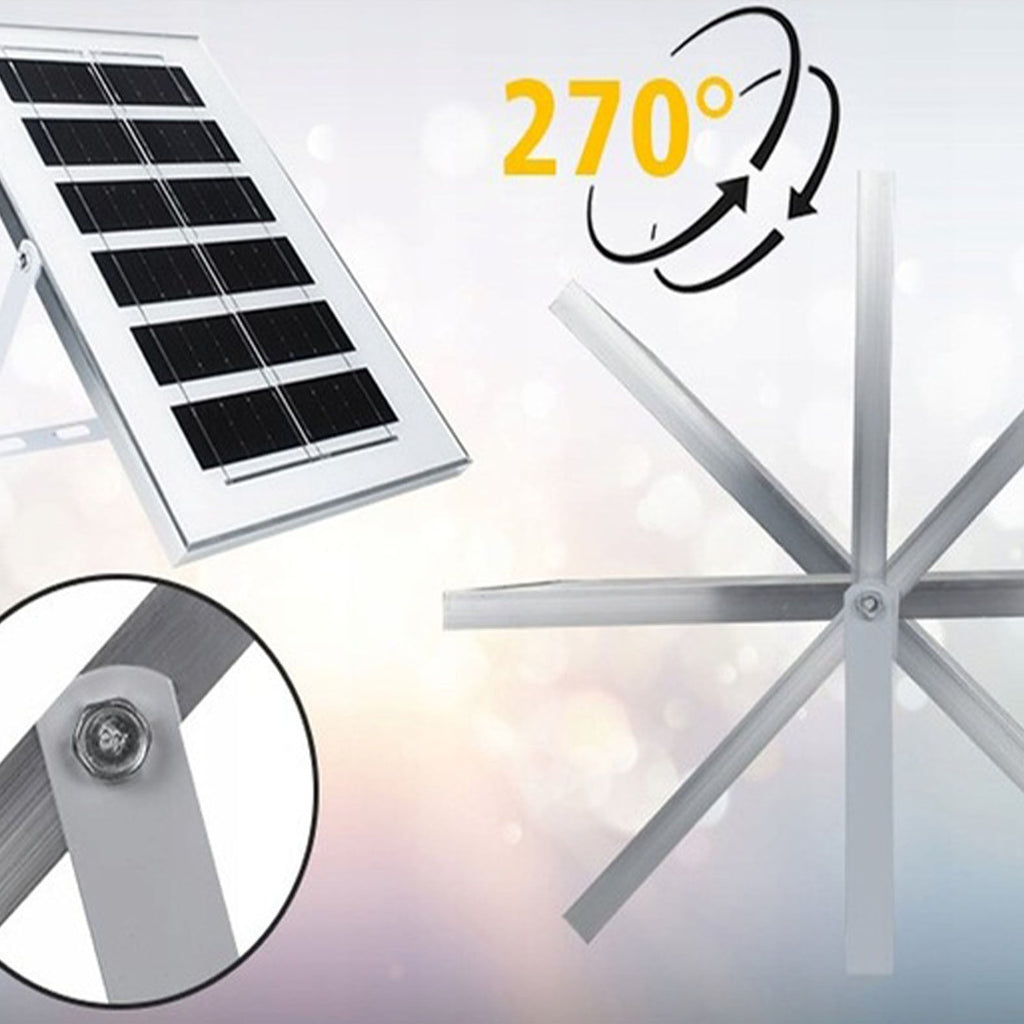 Leistungsstarke Solarlampe, Dämmerungssensor, Fernsteuerung, Vögler Professional 1500W