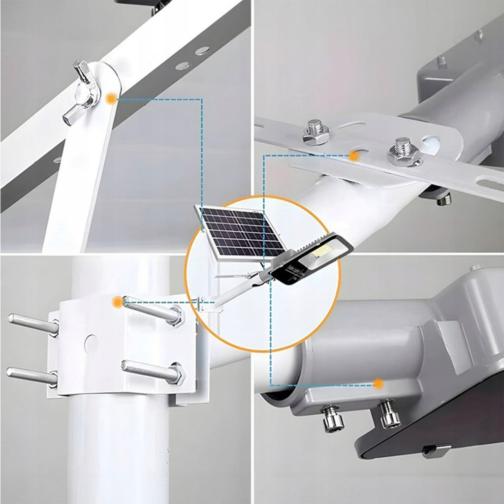 Leistungsstarke Solarlampe, Dämmerungssensor, Fernsteuerung, Vögler Professional 1000W