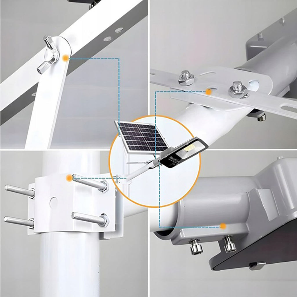 Leistungsstarke Solarlampe, Dämmerungssensor, Fernsteuerung, Vögler Professional 600W